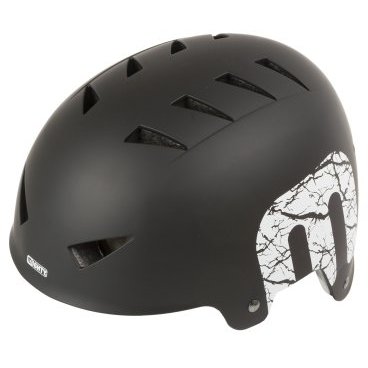 Шлем велосипедный MIGHTY X-STYLE, 14 отверстий, ABS-суперпрочный, 60-63см, матово-черный, 5-731221