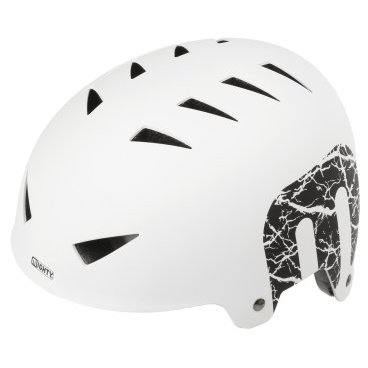 Шлем велосипедный MIGHTY X-STYLE, 14 отверстий, ABS-суперпрочный, 60-63см, матово-белый, 5-731223