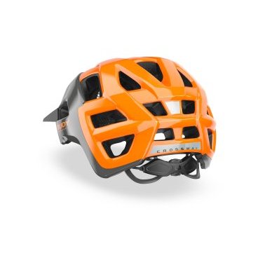 Шлем велосипедный Rudy Project CROSSWAY, Lead/Orange Fluo Shiny, HL760052