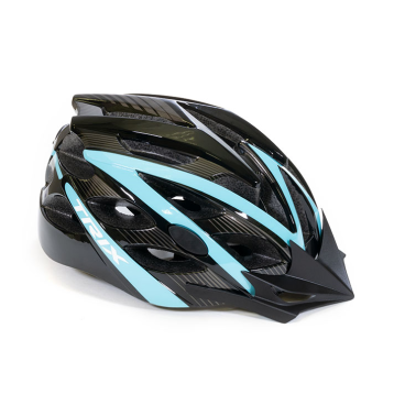 Фото Шлем велосипедный TRIX, кросс-кантри, 25 отверстий, сине-черный, PNY20(M)BL-BLUE