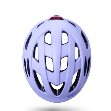 Велошлем KALI CENTRAL, URBAN/CITY/MTB, с фонариком, 19 отверстий, матовый фиолетовый, 02-50521126