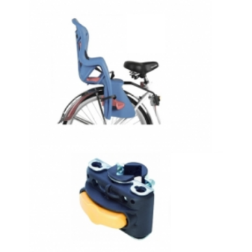 Детское велокресло BELLELLI LOTUS Standard MULTIFIX, заднее, до 22 кг, небесно-голубое, 01LOT00030