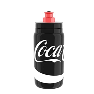 Фляга велосипедная Elite Fly Coca-Cola, 550 мл, черный, 01604147