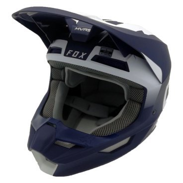 Велошлем Fox V1 Werd Helmet, Navy, 2020-УЦЕНКА