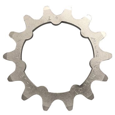 Фото Звезда велосипедная MICHE PISTA STEEL SPROKET, трековая, 14Z, 3/32", с кольцом, SPPISK2014000