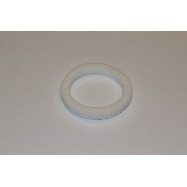 Фото Кольцо поролоновое WSS, диаметр 40 мм, высота 5 мм, 2 штуки, полиуретан, белый, FSKB1023