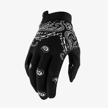 Велоперчатки 100% ITrack Glove, Bandana, 2021, 10015-413-12