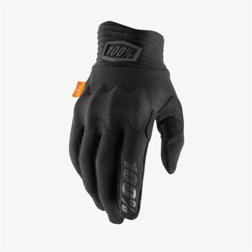 Велоперчатки 100% Cognito D3O Glove, Black/Charcoal, 2021, 10013-057-14
