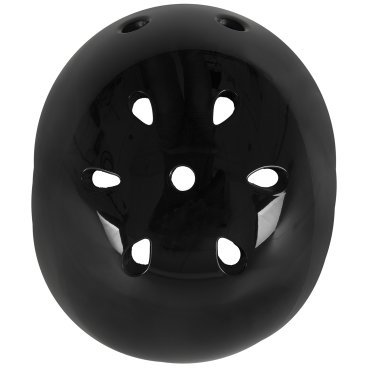 Велошлем M-Wave, для BMX/фристайл, черный, 731182