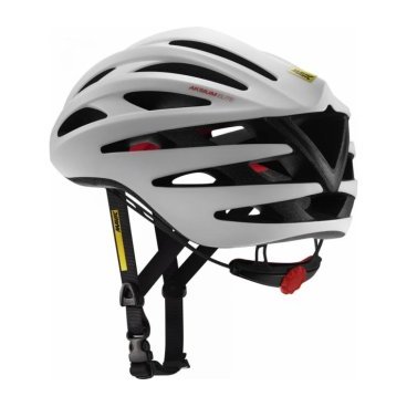 Шлем велосипедный MAVIC AKSIUM Elite, белый/чёрный, 2021