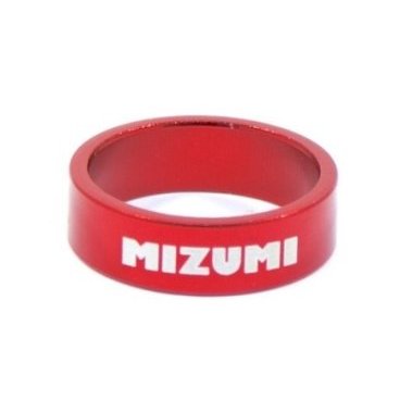 Фото Кольцо проставочное Mizumi, для выноса, высота 10 мм, алюминий, красный, MZM-10-RED