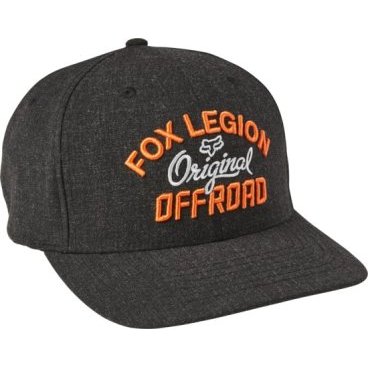 Бейсболка велосипедная Fox Original Speed Flexfit Hat, черный, 28539-001-L/XL