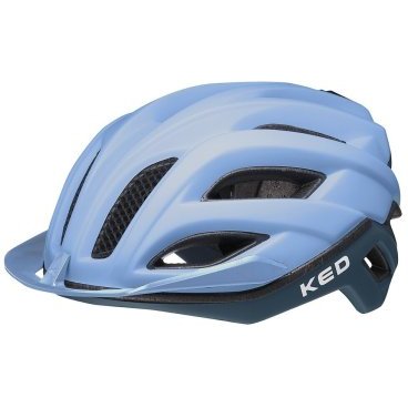 Велошлем KED Champion Visor Blue Matt 2021, 11103104506