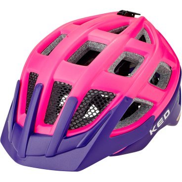 Фото Велошлем KED Kailu, Pink Purple Matt (серый EPS), 2020, 12104253904