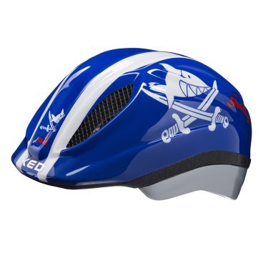 Фото Шлем велосипедный KED Meggy II Originals Sharky Blue 2021-22, 13304109023