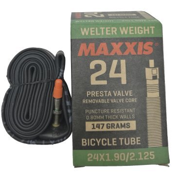 Камера велосипедная Maxxis Welter Weight, 24x1.9/2.125, велониппель LRVC, EIB48713200