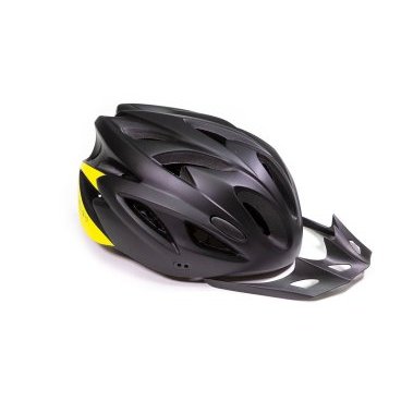 Шлем велосипедный TRIX, IN-MOLD, черно-желтый/матовый, FSK-002 (BL/YELLOW)