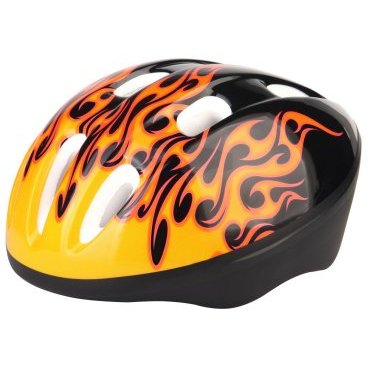 Шлем велосипедный Stels MV9, out-mold, черно-желтый, 600152