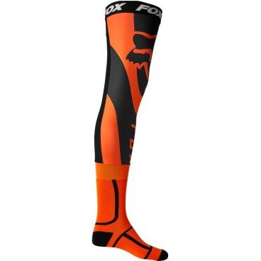 Фото Чулки Fox Mirer Knee Brace Sock, черно-оранжевый 2021, 28158-824-M