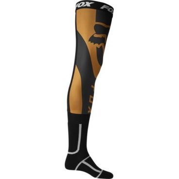 Чулки Fox Mirer Knee Brace Sock, черно-золотой 2021, 28158-595-M