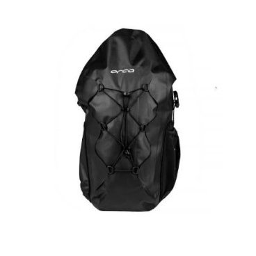 Рюкзак велосипедный Orca Waterproof Backpack, водонепроницаемый, чёрный, MA00