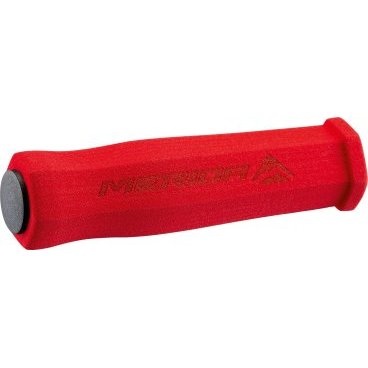 Грипсы велосипедные Merida High Density Foam, неопрен, 125 mm, 50 гр, Red, 2058033953