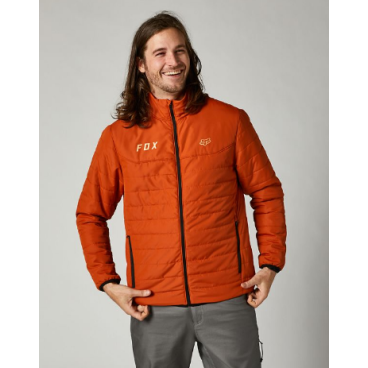 Куртка Fox Howell Puffy Jacket, мужская, Burnt Orange, 2021, 28314-113