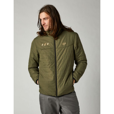 Куртка Fox Howell Puffy Jacket, мужская, Fatigue Green, 28314-111-L