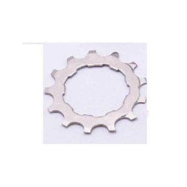 Фото Звезда велосипедная Shimano, задняя, с проставкой, 13 зубов, для CS-R8000 11-23/25/28/32Т, серебристый, Y1WG13000