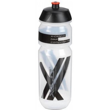 Фото Фляга велосипедная XLC WB-K03 Drink bottle, 750ml, transparent/black, 2503231800
