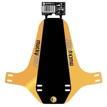 Крыло велосипедное Mucky Nutz Face Fender, переднее, ширина 253 мм, Gold, MN0191