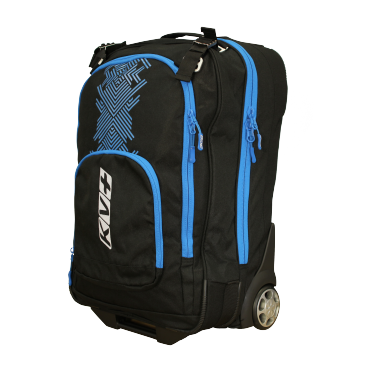 Рюкзак велосипедный KV+ Trolley case, 40 L, чёрный/синий, 20D13.12