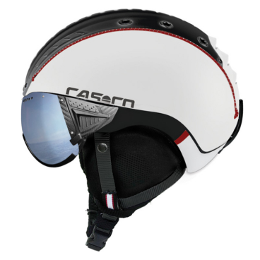 Шлем горнолыжный CASCO SP-2 Pol Comp, white-black-red, 07.3716.S