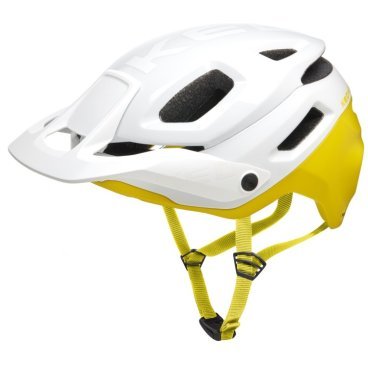 Фото Шлем велосипедный KED Pector ME-1, White Yellow Matt, 2022, 11103041604