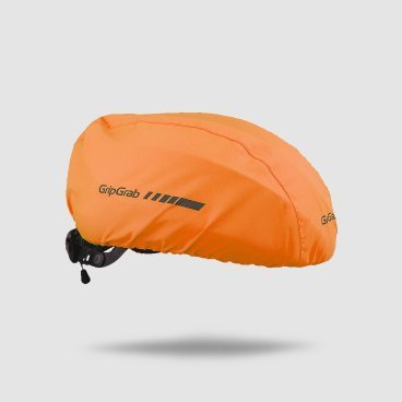 Фото Чехол на шлем GripGrab Helmet Cover Hi-Vis, Fluo Orange, 501111001