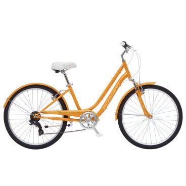 Фото Велосипед женский Schwinn Suburban Women, 26'', 7 скоростей, оранжевый, S5483CINT