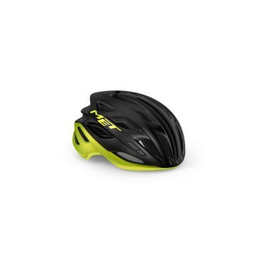 Велошлем Met Estro MIPS, Black/Metallic Lime Yellow, 2024, 3HM139CE00MGI1