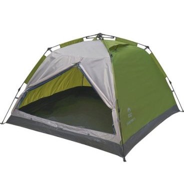 Палатка Jungle Camp Easy Tent 2, цвет зеленый/серый, 70860