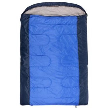 Спальный мешок JUNGLE CAMP Verona Double, синий, 70958