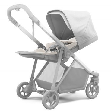 Вставка для новорожденных Thule Newborn Inlay Soft Grey, для колясок, 11200300