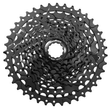 Фото Кассета велосипедная SunRace, CSM980, 9 скоростей, 11-40t, black, УТ000176413