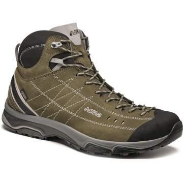 Ботинки Asolo Hiking Nucleon Mid GV Truffle/Silver, мужские, хаки, 2021, A40028_A920