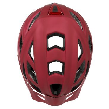 Велошлем Oxford Metro-V Helmet Matt, универсальный, унисекс, красный, 2023, MER