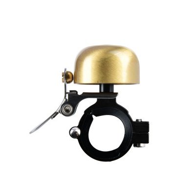 Фото Звонок велосипедный Oxford Mini Ping Brass Bell Gold б/р, BE157G