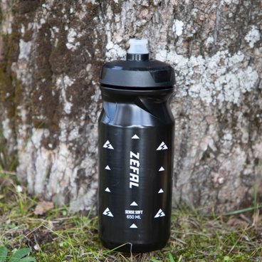 Фляга велосипедная Zefal Sense Soft 65 Bottle, пластик, 650 мл, черный, 2023, 155К