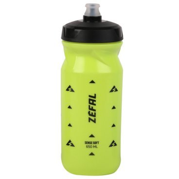 Фото Фляга велосипедная Zefal Sense Soft 65 Bottle Neon, пластик, 650 мл, желтый, 2023, 155N