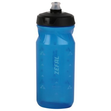 Фото Фляга велосипедная Zefal Sense Soft 65 Bottle Translucent, пластик, 650 мл, синий, 2023, 155L