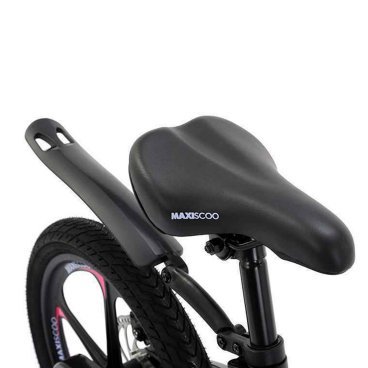 Детский двухколесный велосипед Maxiscoo "Air", Делюкс Плюс, с приставными колесами, 14", 2023