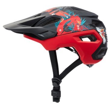 Велошлем O´Neal TRAILFINDER RIO V.22, 54-58 см, черный/красный, 0013-012