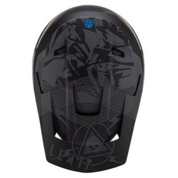 Козырек к шлему Leatt Moto 2.5 Visor, Stealth, 2023, 4023070480